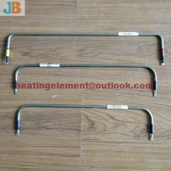 Defrost heater heating tube