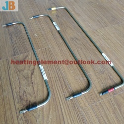 Defrost heater heating tube