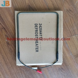 Defrost heater heating tube