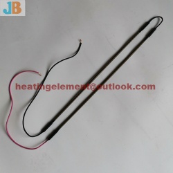 Defrost heater heating tube