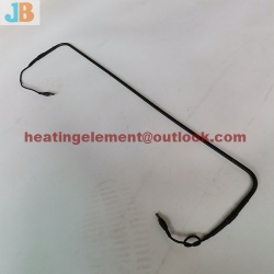 Defrost heater heating tube