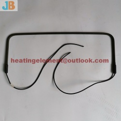 Defrost heater heating tube