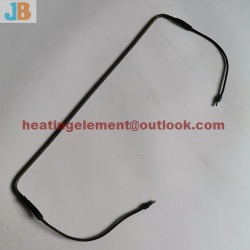 Defrost heater heating tube