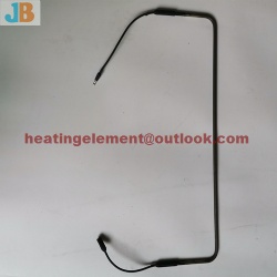 Defrost heater heating tube