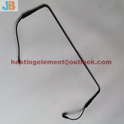 Defrost heater heating tube
