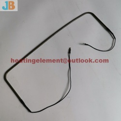 Defrost heater heating tube