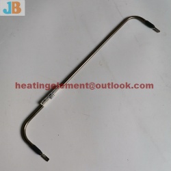 Defrost heater heating tube