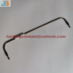 Defrost heater heating tube