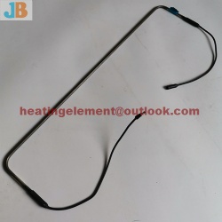 Defrost heater heating tube