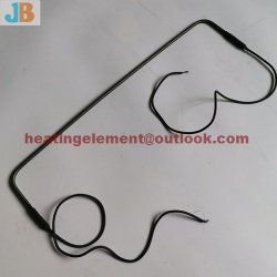 Defrost heater heating tube