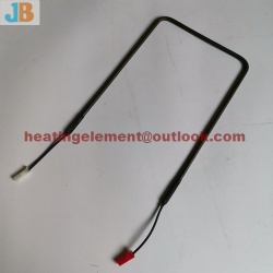 Defrost heater heating tube