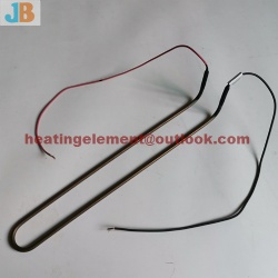 Defrost heater heating tube