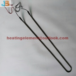 Defrost heater heating tube