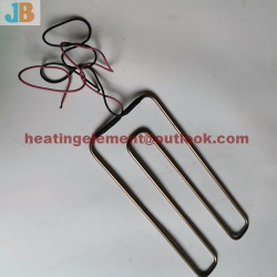 Defrost heater heating tube
