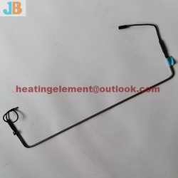 Defrost heater heating tube