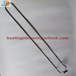 Defrost heater heating tube