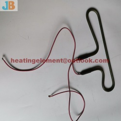 Defrost heater heating tube