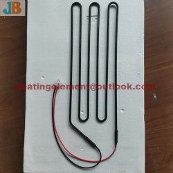 Defrost heater heating tube