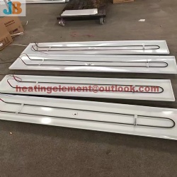 Defrost heater heating tube