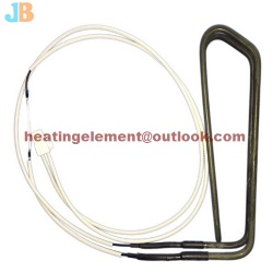 Defrost heater heating tube