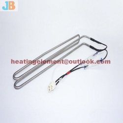 Defrost heater heating tube