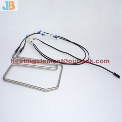 Defrost heater heating tube