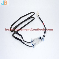 Defrost heater heating tube