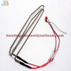 Defrost heater heating tube