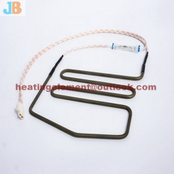 Defrost heater heating tube