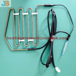 Defrost heater heating tube