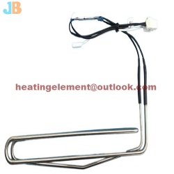 Defrost heater heating tube