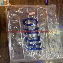 Aluminum tube heater for evaporator defrost heater