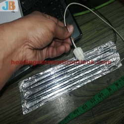 Defrost heater aluminum foil heater