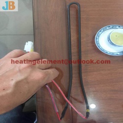 Defrost heater heating tube