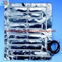 Defrost heater aluminum foil heater