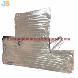 Defrost heater aluminum foil heater