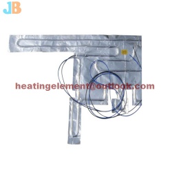 Defrost heater aluminum foil heater