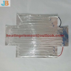 Defrost heater aluminum foil heater