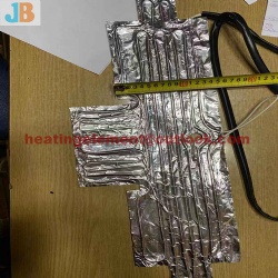 Defrost heater aluminum foil heater