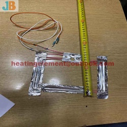 Defrost heater aluminum foil heater