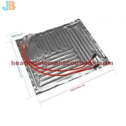 Defrost heater aluminum foil heater