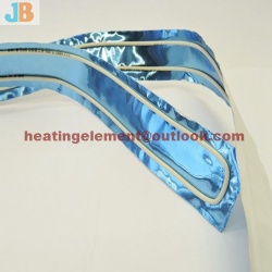 Defrost heater aluminum foil heater