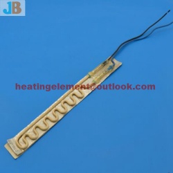 Defrost heater aluminum foil heater