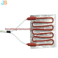 Defrost heater aluminum foil heater