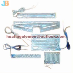 Defrost heater aluminum foil heater