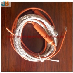 Defrost heating cable door heater defrost heater