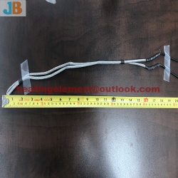 Defrost heating cable door heater defrost heater