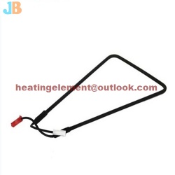 Defrost heater heating tube