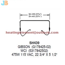 Defrost heater heating tube