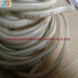 Drain pipe heater flexible heater silicone rubber heater